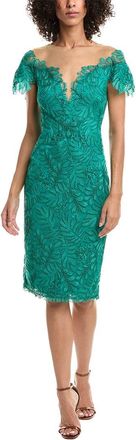 Tadashi Shoji Burgess Embroidered Lace Sheath Dress