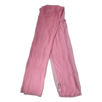Dolce & Gabbana Silky Scarves, female, Pink, Size: ONE SIZE Sash Neck Wrap Shawl