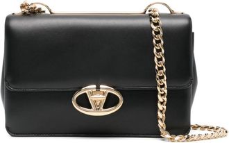 Valentino Garavani Black Ohval Shoulder Bag