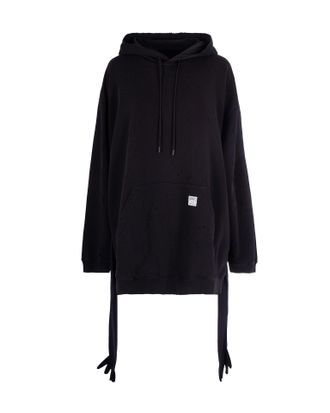 Maison Margiela Hooded Mini Dress with Integrated Gloves