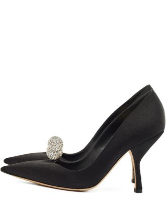 Dior Comete crystal-embellished pumps - Black