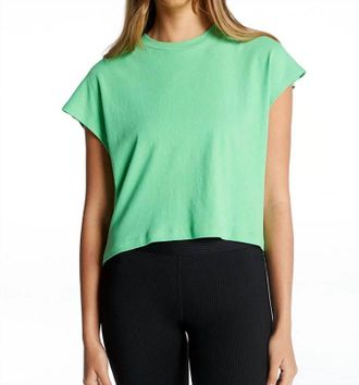 YEAR OF OURS Best Short Sleeve Tee In Summer Green
