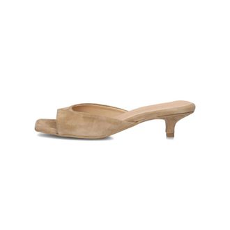 Stefano Lauran Muiltjes - Dames - Schoenen - Beige - Maat: 39 EU Su&egrave;de
