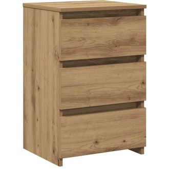 vidaXL Vidaxl - Bedside Cabinet Artisan Oak 40x35x62.5 cm Engineered Wood