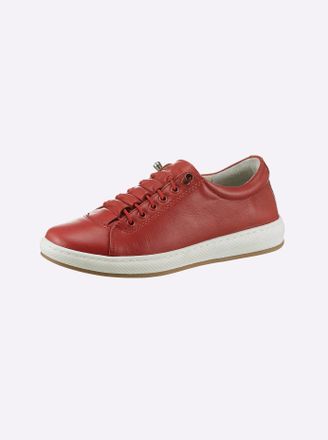 Andrea Conti Sneaker ANDREA CONTI, Damen, Gr. 36, rot, Glattleder, Leder, Rindsleder, Schuhe Sneaker
