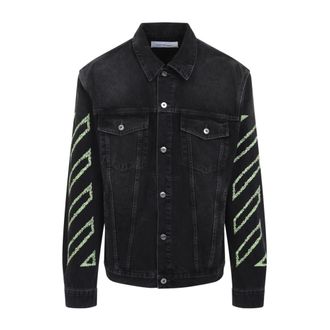 Off-white Hombre, Chaquetas, Negro, Talla: L
