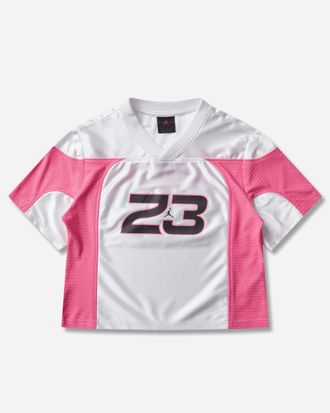 Nike Jordan Women s Jordan Flight Jersey White / Pinksicle