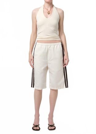 Citizens Of Humanity Anais Pull On Track Short In Cream