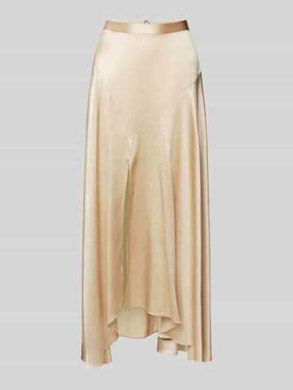 (The Mercer) N.Y. Maxirock aus Seiden-Mix in Gold, Größe 44