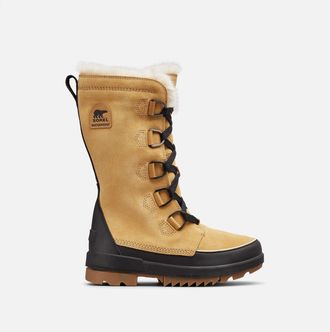 Sorel Tivoli IV Curry Suede Waterproof Round Toe Winter Boots ZAP918