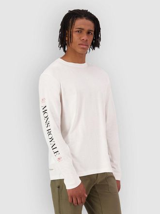 Mons Royale Yonder Merino Organic Cotton Maglietta Funzionale bianco