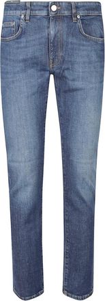 Pantaloni Torino Jeans, Heren, Blauw, W38, Denim, Swing Denim Broek
