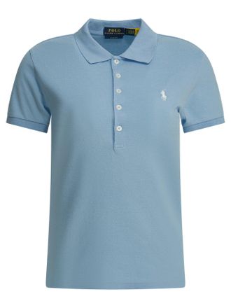 Polo Ralph Lauren Slim Fit Stretch Polo Shirt With Logo