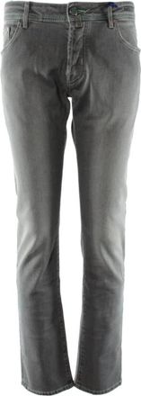 Jacob Cohen Nick Slim-fit Jeans - Heren - Slim Fit Jeans - Grijs - W36 - Katoen - Jeans