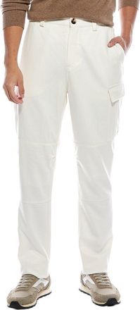 Brunello Cucinelli Easy Fit Wool & Cashmere-Blend Pant