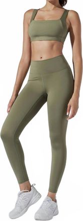 Heroine Sport High Support Vital Bra In Army