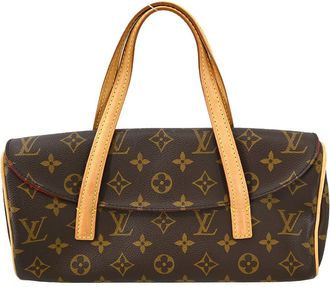 Louis Vuitton Sonatine Handbag Monogram Canvas Brown Canvas Handbag (Pre-Owned)
