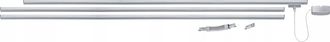 Paulmann Kit Base Urail Cromado Mate 1000 Mm