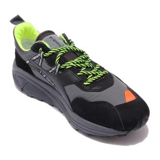 Diadora Sneakers, male, Gray, Size: 11 US Heritage Rave Nylon Shoes