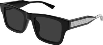 Gucci Sunglasses, unisex, Black, Size: 52 MM Gg2072Sa Sunglasses