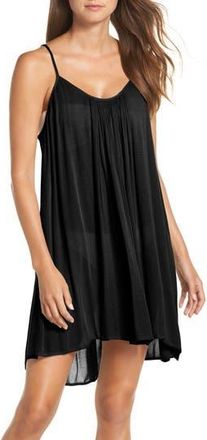 Elan Cover-Up Slipdress in Black at Nordstrom Rack, Size X-Large