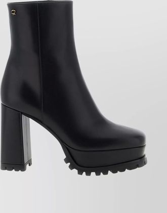 Gianvito Rossi leather ankle boots