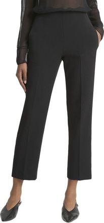 Vince Mid Rise Velvet Strapping Pull-On Pant