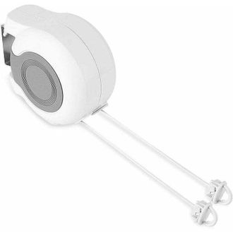 OEM Tendedero Retr&aacute;ctil Para Exteriores, Tendedero De Pared Extensible De 13 M Con 2 Tendederos, Para Ba&ntilde;o, Balc&oacute;n, Jard&iacute;n, Viajes E Interiores - Crezuo