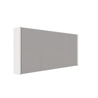Saniclass Prime Spiegelkast - 140x63x16cm - inclusief zijpanelen - mat wit