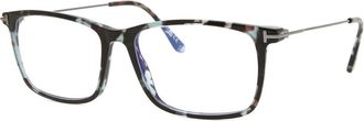 Tom Ford Demo Rectangular Mens Eyeglasses FT5758-B 055 54