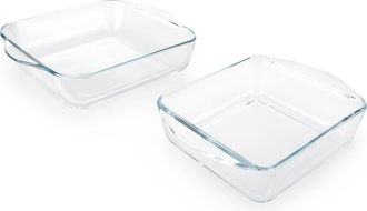 Pasabahce Set 2 pirofile in vetro 25x22 cm e 21x16 cm Pasabahce