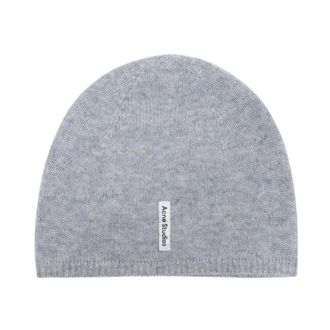 Acne Studios Fitted Beanie - unisex - Acne Studios - Accessories - Gray - ONE SIZE - Accessories