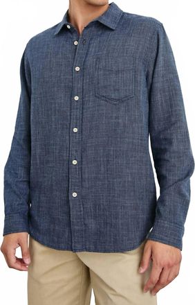 Rails Wyatt Shirt In Navy Etch