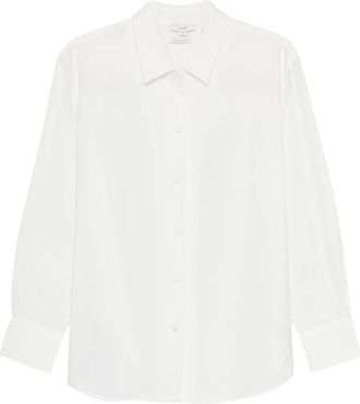 Vince Camicia con bottoni - Bianco