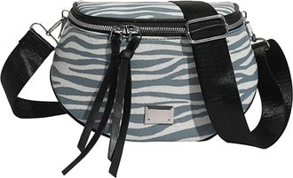 Generic Cymwer PU Leather Fashion Crossbody Bags Waist Bag for Women Work Shopping (Blue)