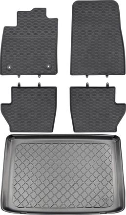 OEM Juego De Alfombrillas De Goma Para Coche Y Alfombrilla Para Maletero Para Ford Puma Crossover (desde Octubre De 2019)