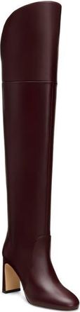 Stuart Weitzman Babette Over the Knee Tubo 85 Boot in Boysenberry at Nordstrom, Size 10.5