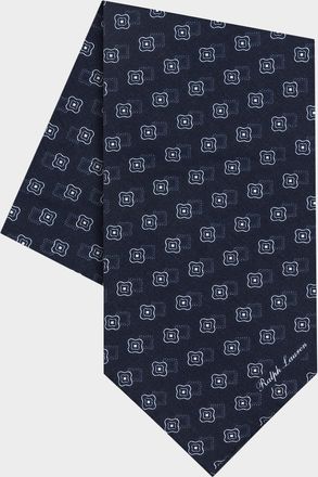 Ralph Lauren Purple Label Silk Foulard Neckerchief