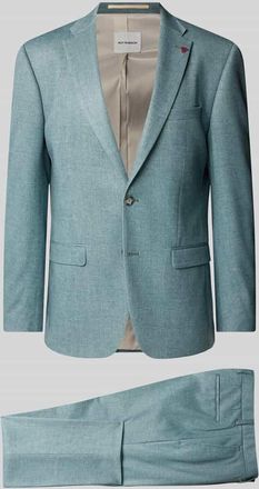 Roy Robson Regular Fit Anzug mit Reverskragen in Rauchblau, Gr&ouml;&szlig;e 27