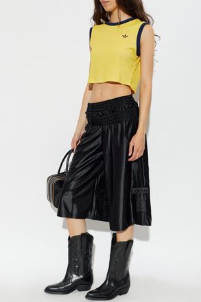 adidas Top With Z Logo, Womens, Yellow