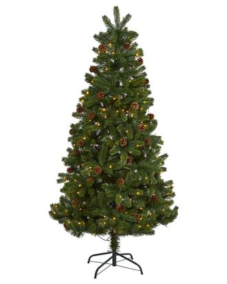 Nearly Natural 6Ft. Rocky Mountain Spruce Artificial Christmas Tree