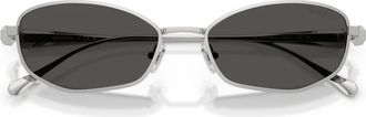 Swarovski Sunglasses, unisex, Gray, Size: 55 MM Occhiali da sole