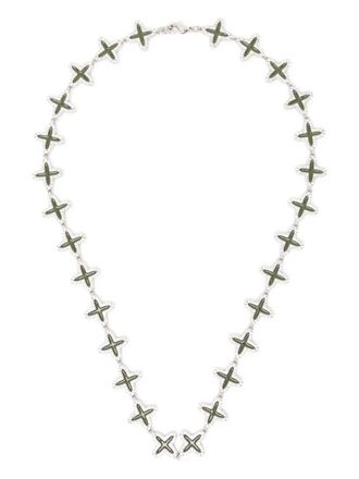 Darkai Collana Clover - Argento