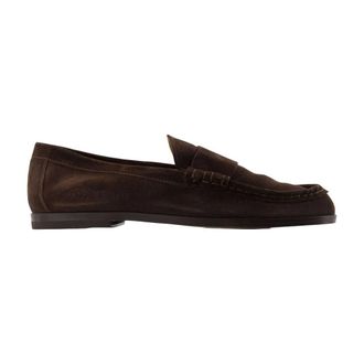 Common Projects Mocas&iacute;n de ante suave - Shoes - Hombre - Marr&oacute;n - 43 EU