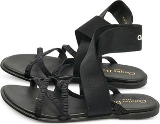 Dior Sandali con suola piatta - Nero