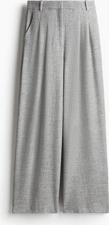 H&M Weite Hose - Grau