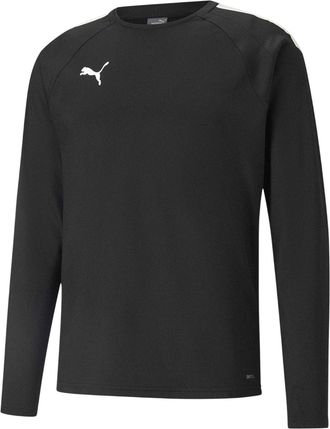 Puma Heren TeamLIGA Langsleeve T-Shirt (Zwart/Wit)