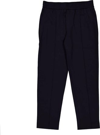 Emporio Armani Knitted Jersey Joggers With Ribs, Size Small