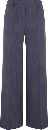 Seventy Trousers Pinstripe Tailored Trousers
