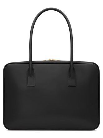 Saint Laurent Womens Sac De Jour Bag Black Lamb Leather Shoulder